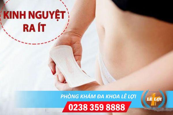 Nguyên nhân dẫn tới lượng kinh nguyệt ít