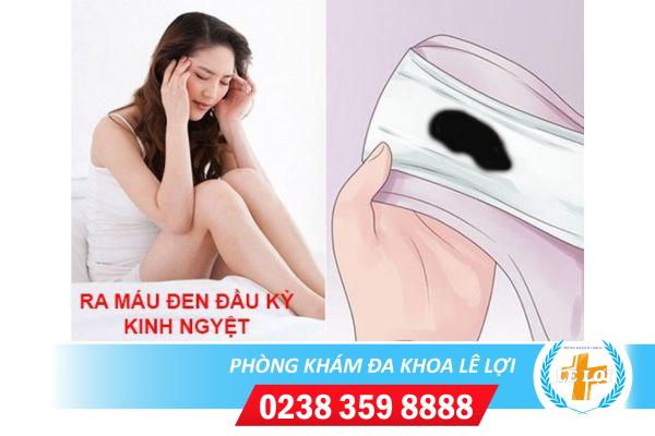 Kinh nguyệt màu đen là do đâu?