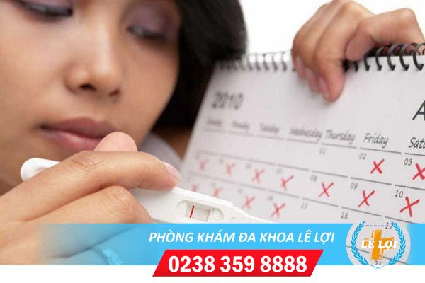 Trễ kinh nhưng không có dấu hiệu mang thai