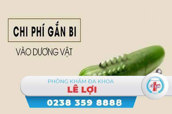 Giá tiền gắn bi dương vật hiệu quả