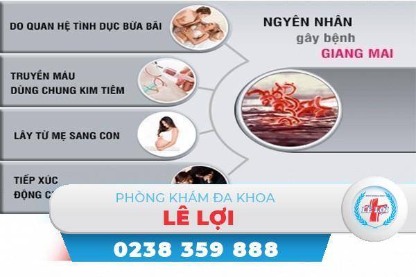 Nguyên nhân gây nên bệnh giang mai