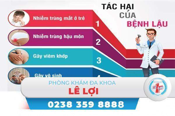 Tác hại của bệnh lậu