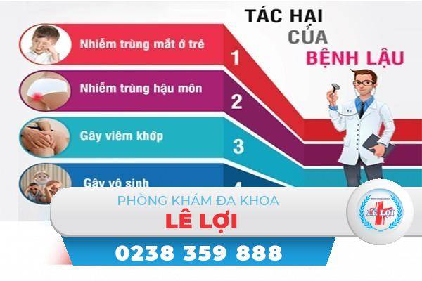 Tác hại của bệnh lậu