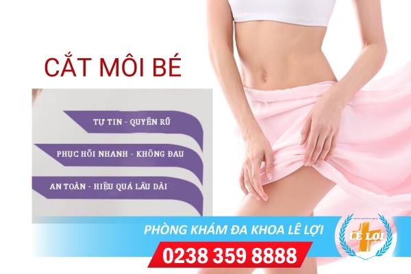 Phương pháp cắt môi bé an toàn thẩm mỹ