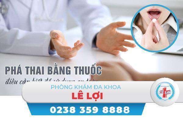 Giá phá thai bằng thuốc bao nhiêu?