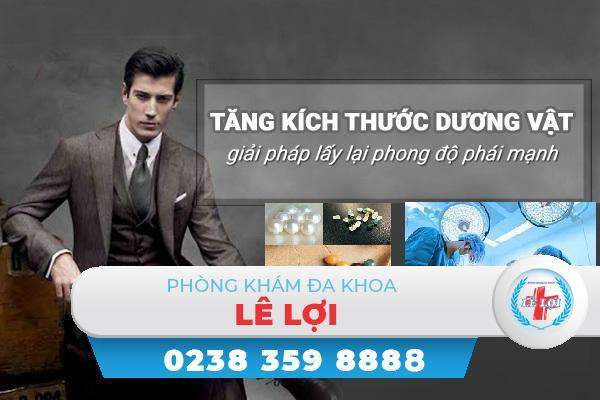 Phương pháp tăng kích thước dương vật cho nam giới