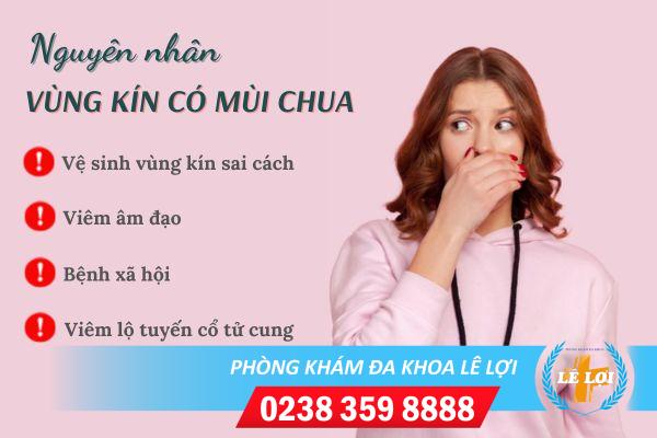 Giải đáp hiện tượng vùng kín âm đạo có mùi chua