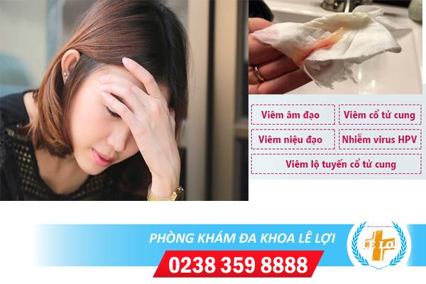 Ra khí hư màu hồng có nguy hiểm không?