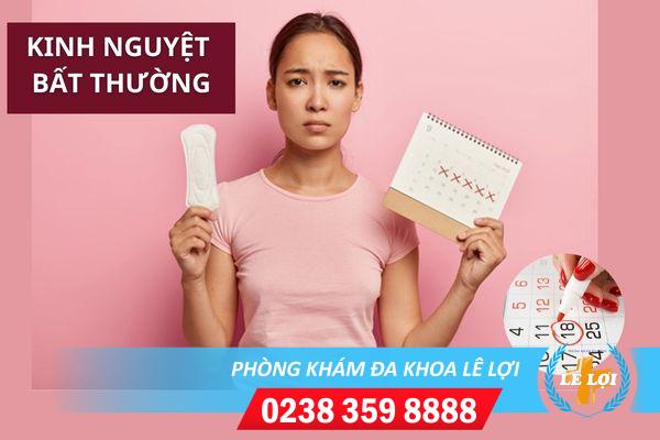 Dấu hiệu kinh nguyệt bất thường và cách điều trị