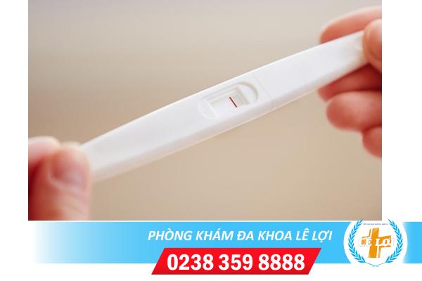 Que thử thai 1 vạch có thai không?