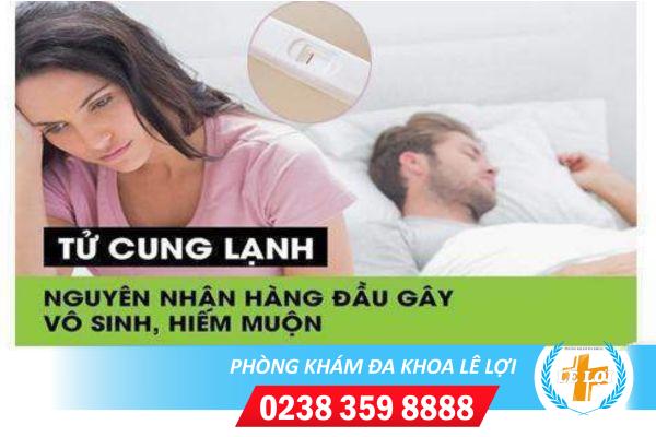 Tử cung lạnh nguyên nhân và cách điều trị