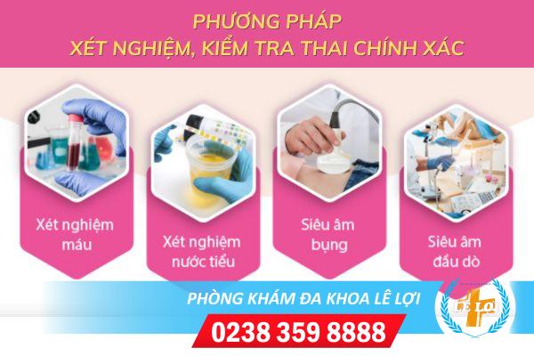 Xét nghiệm kiểm tra thai chính xác nhất