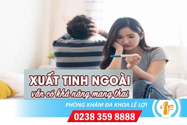 Xuất tinh bên ngoài có thai không?